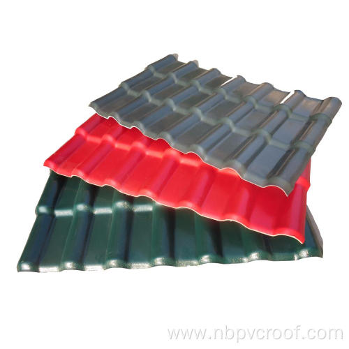 Plastic Building Materials Synthetic resin Roof Tiles